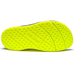 VELOUS Laguna Slide, Navy/Neon Yellow