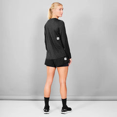 Saysky WMNS Polka 2in1 Shorts 3", Black AOP