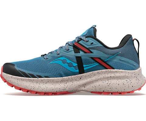 Saucony Ride 15 TR Women's Trail Running Shoes, Mist/Ember
