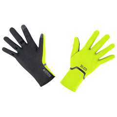 GOREWEAR M GTX Stretch Gloves, Neon Yellow/Black