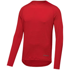 GOREWEAR Everyday Long Sleeve Tee Mens, Lab Red