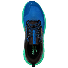 Brooks Cascadia 17 Men's Trail Running Shoes, Victoria Blue/Black/Spring Bud