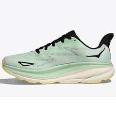 Hoka Clifton 9 Women's Running Shoes,  Mint Fluorite/Snow Melt