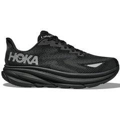 Hoka Clifton 9 GTX Women's Running Shoes, Black/Black