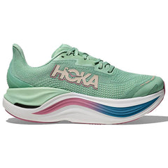 Hoka Skyward X Women's Running Shoes, Jadeite/Dried Rose