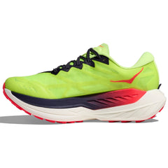 Hoka Rocket X Trail Women's Trail Running Shoes, Neon Yuzu/Neon Flame