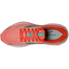 Brooks Adrenaline GTS 22 Women's Running Shoes, Coral/Latigo Bay/White