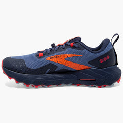 Brooks Cascadia 17 GTX Women's Trail Running Shoes, Navy/Bittersweet/Peacoat