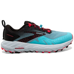 Brooks Cascadia 17 Women's Trail Running Shoes, Bluefish/Black/Diva Pink