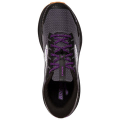 Brooks Divide 4 GTX Women's Trail Running Shoes, Black/Blackened Pearl/Purple