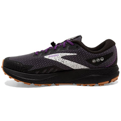 Brooks Divide 4 GTX Women's Trail Running Shoes, Black/Blackened Pearl/Purple