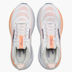 Brooks Adrenaline GTS 25 Women's Running Shoes, Oyster Mushroom/Peach/Grape