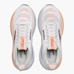 Brooks Adrenaline GTS 25 Women's Running Shoes, Oyster Mushroom/Peach/Grape