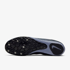 Nike Zoom Rival M 9 Track & Field Multi-Event Spikes, Black/Metallic Silver - M 4.5 / W 4 UK