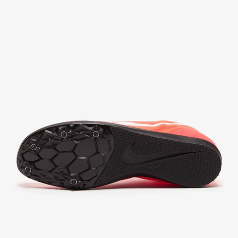 Nike Zoom Rival D 10 Track & Field Distance Spikes, Laser Crimson/White/Black - 6 UK