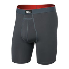 Saxx Multi-Sport Mesh Long Boxer Briefs, Turbulence