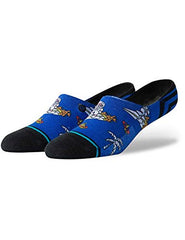 Stance Space Monkey No-Show Socks, Blue