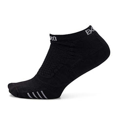 Thorlo Experia ProLite No-Show Socks, Black/Black