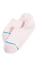 Stance Moore No-Show Running Socks, Pink