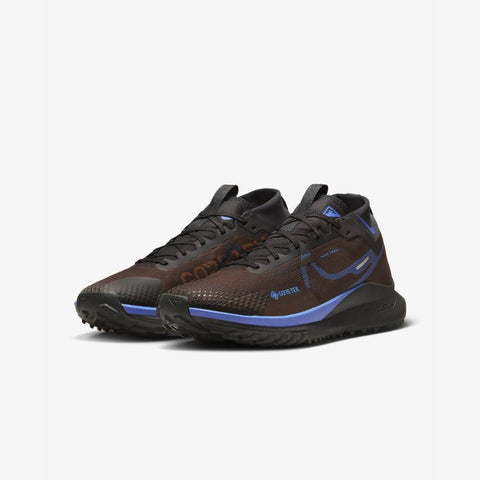 Nike React Pegasus Trail 4 GORE-TEX Men's Waterproof Trail-Running Shoes, Velvet Brown/Black/Golden Moss/Medium Blue