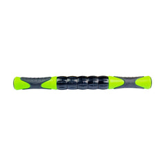 Fitness Mad Rolling Unisex Massage Stick, Black/Green