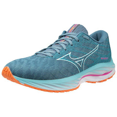 Mizuno Wave Rider 26 Women's Running Shoes, AntiSand/Whte/LightOrang