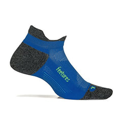 Feetures Elite Light Cushion No-Show Running Socks, True Blue