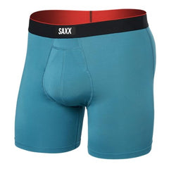 Saxx Multi-Sport Mesh Boxer Briefs, Hydro Blue