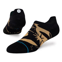 Stance Sun Dust Tab Socks, Black/Brown