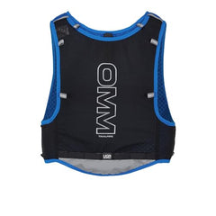 OMM Trailfire Vest + 2 x 350ml Flexi Flasks, Blue