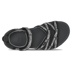 Teva Women's Tirra, Palms Black/White