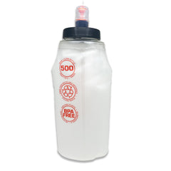 OMM Ultra Flexi Flask 500ml Bite Valve, Clear