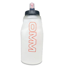 OMM Ultra Flexi Flask 500ml Bite Valve, Clear