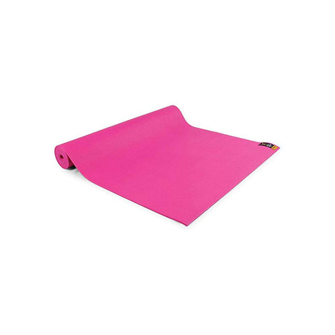 Fitness Mad Warrior Unisex Cushioned Yoga II Mat, Hot Pink 4mm