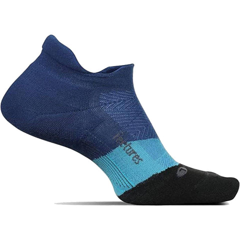 Feetures Elite Max Cushion No Show Tab Socks, Oceanic