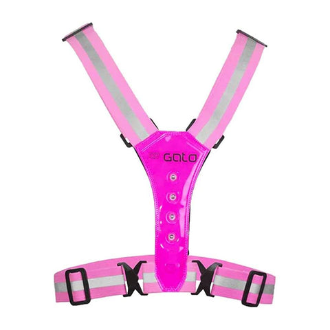 Gato LED USB Sport Vest - Hot Pink