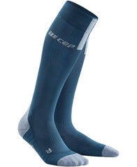 CEP – RUN SOCKS 3.0 for men | Compression sock with millimetre-precise pressure in blue / grey