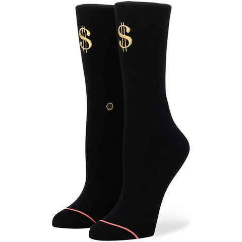 Stance Payday Crew Socks, Black