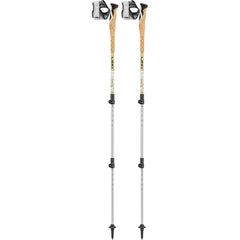 Leki Cross Trail TA, White/Gold Brown/Black