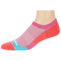 Thorlo Experia Green No Show Running Socks, Pink