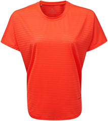 Ronhill Women's  Momentum Flow Tee Hot Coral