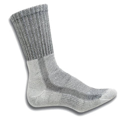 Thorlos Women's Light Hiking Crew Socks, Cloudburst Grey