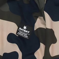 Saysky WMNS Combat T-Shirt, Woodland Camo