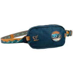 Non-Stop Dogwear Trail Quest Fanny Pack Rachel Pohl Edtion, Teal/Oak