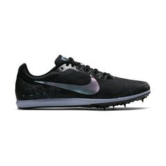 Nike Zoom Rival D 10 Track & Field Distance Spikes, Black/Indigo Fog - 10.5 UK