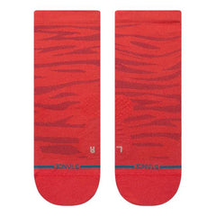 Stance Ridge Quarter Socks, Red