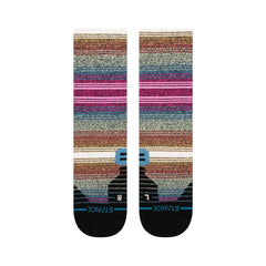 Stance Mid Wool Crew Socks, Purple