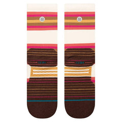 Stance Steady Crew Socks, Magenta