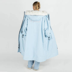 Dryrobe Advance Long Sleeve Limited Edition, Alpine Ice Blue