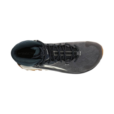 Altra Olympus 5 Men's Hike Mid GTX Hiking Shoes, Black/Grey